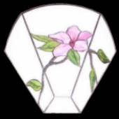 Tiffany Glaskunst - Wandlampe