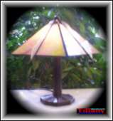 Tiffanylampe - mod Lamp 1